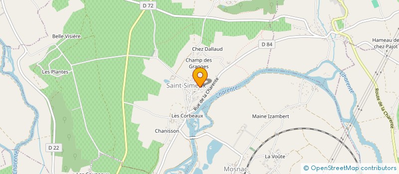 localisation de l'entreprise MADAME LUCIE ROGER à MOSNAC-SAINT-SIMEUX
