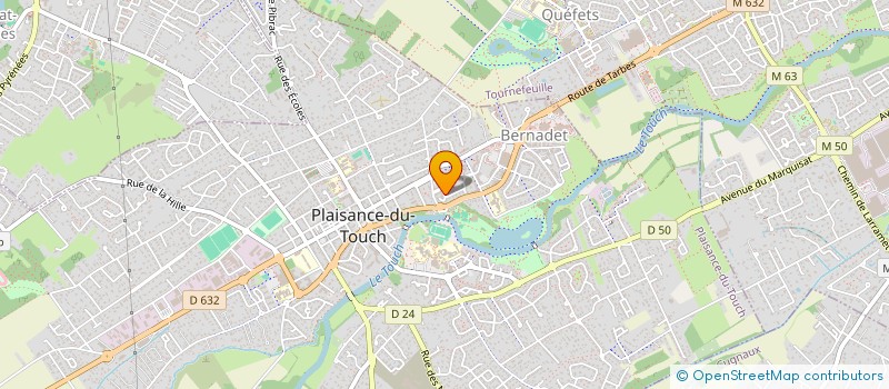 localisation de l'entreprise MADAME LUCIE ROMEO  PLAISANCE-DU-TOUCH