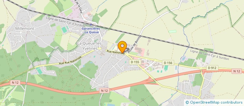 localisation de l'entreprise MADAME LUCIE ROST  LA QUEUE-LES-YVELINES