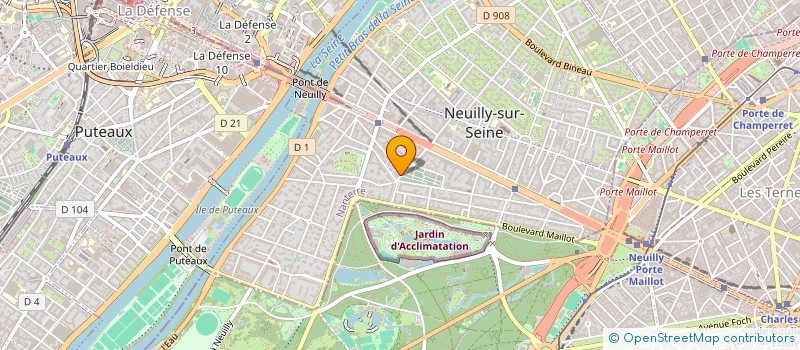 localisation de l'entreprise MADAME LUCIE ROUDEIX à NEUILLY-SUR-SEINE
