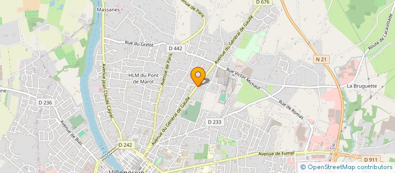 localisation de l'entreprise MADAME LUCIE ROUXEL  VILLENEUVE-SUR-LOT