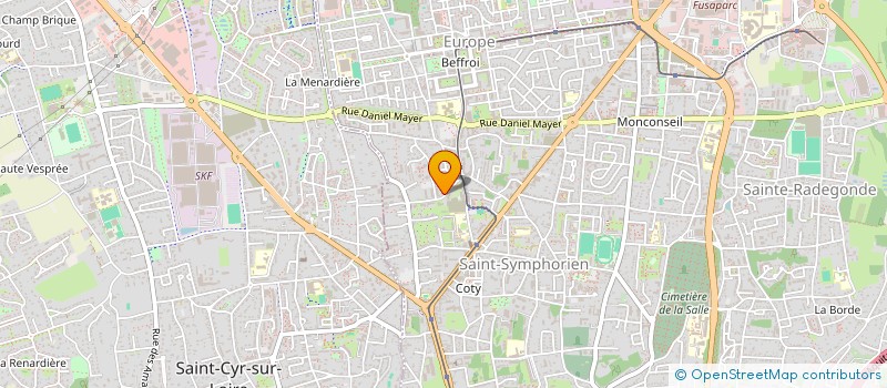 localisation de l'entreprise MADAME LUCIE RUTARD  TOURS