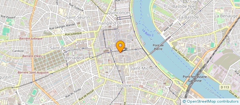 localisation de l'entreprise MADAME LUCIE SAAD  BORDEAUX