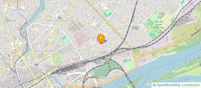 localisation de l'entreprise MADAME LUCIE SAGOT-DUVAUROUX à NANTES