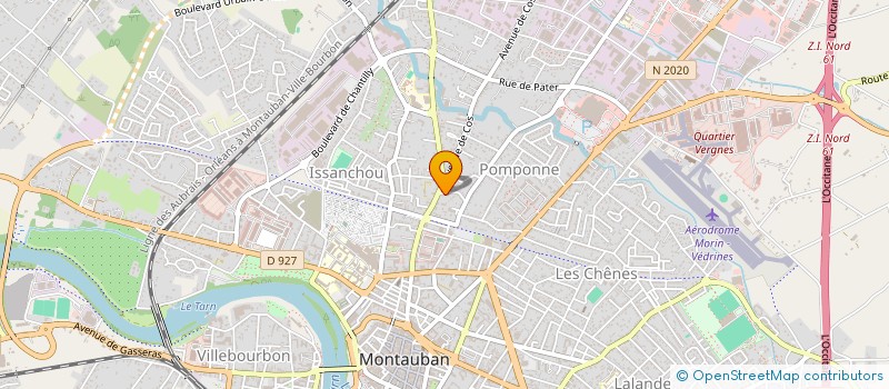 localisation de l'entreprise MADAME LUCIE SAHUC  MONTAUBAN