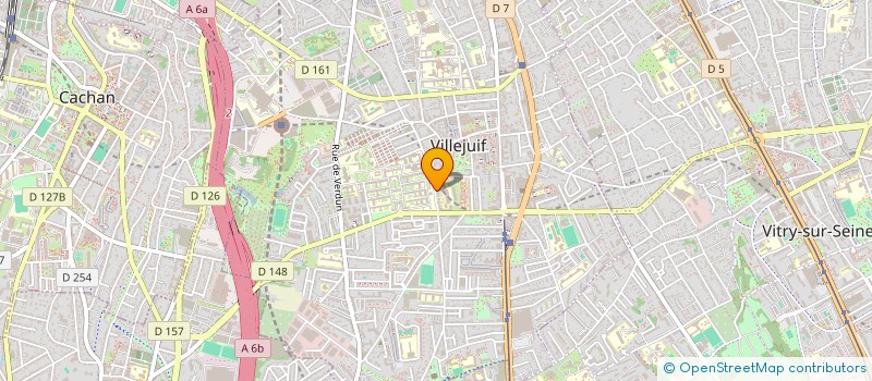 localisation de l'entreprise MADAME LUCIE SANTAK  VILLEJUIF