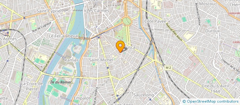 localisation de l'entreprise MADAME LUCIE SANTIN à TOULOUSE