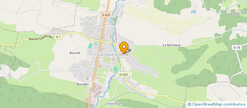 localisation de l'entreprise MADAME LUCIE SANTORO à LAROQUE-D'OLMES