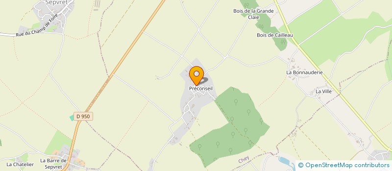 localisation de l'entreprise MADAME LUCIE SARDET  CHEY