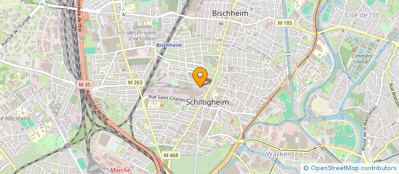 localisation de l'entreprise MADAME LUCIE SAUM  SCHILTIGHEIM