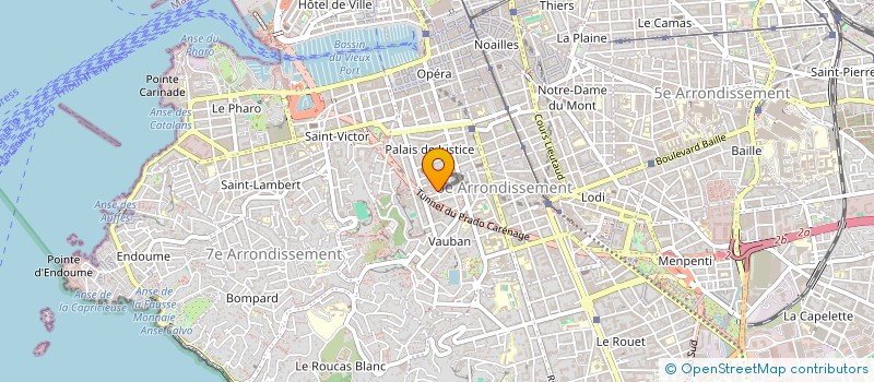 localisation de l'entreprise MADAME LUCIE SAVIO à MARSEILLE