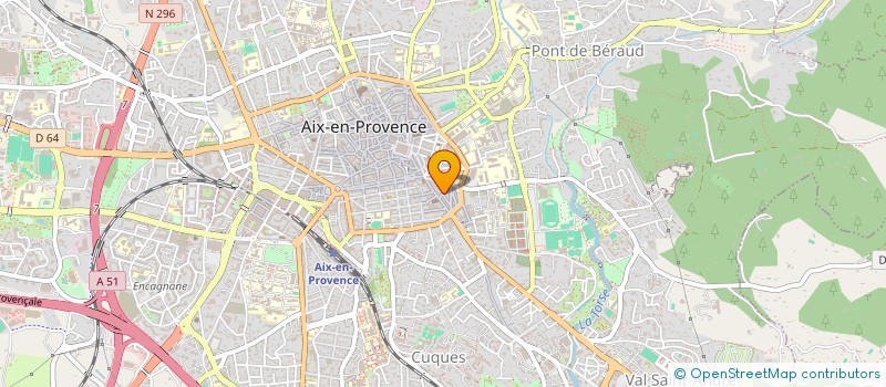localisation de l'entreprise MADAME LUCIE SERPAGLI à AIX-EN-PROVENCE