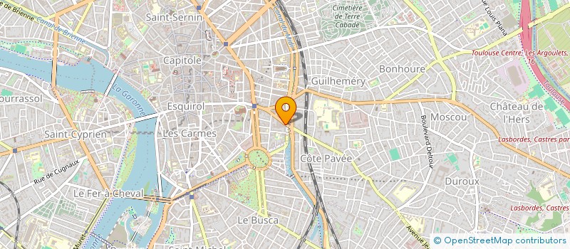 localisation de l'entreprise MADAME LUCIE SERRES à TOULOUSE