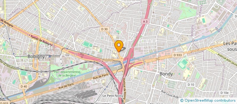localisation de l'entreprise MADAME LUCIE SILVA à BOBIGNY
