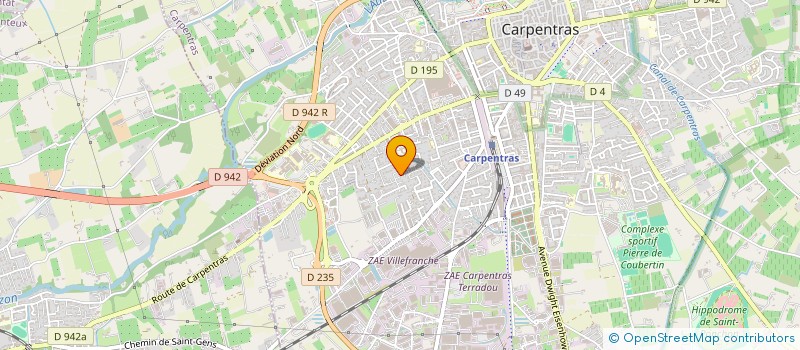 localisation de l'entreprise MADAME LUCIE SIMONE à CARPENTRAS