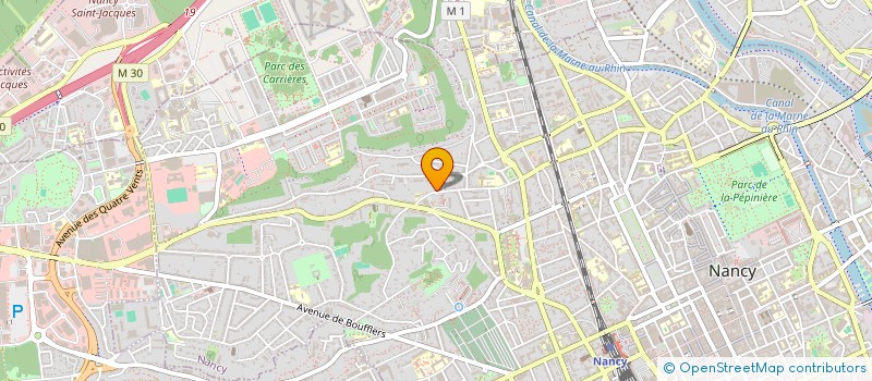 localisation de l'entreprise MADAME LUCIE SIMONIN  NANCY