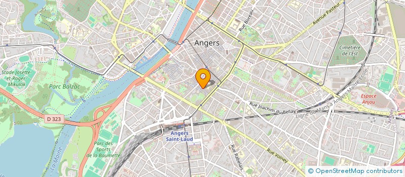 localisation de l'entreprise MADAME LUCIE SIRET à ANGERS