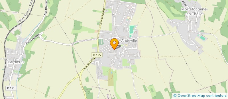 localisation de l'entreprise MADAME LUCIE SKRZYPEK  ANDEVILLE