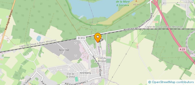 localisation de l'entreprise MADAME LUCIE SOBCZAK  WALLERS