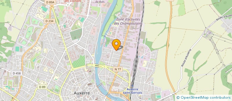 localisation de l'entreprise MADAME LUCIE SOCHON à AUXERRE