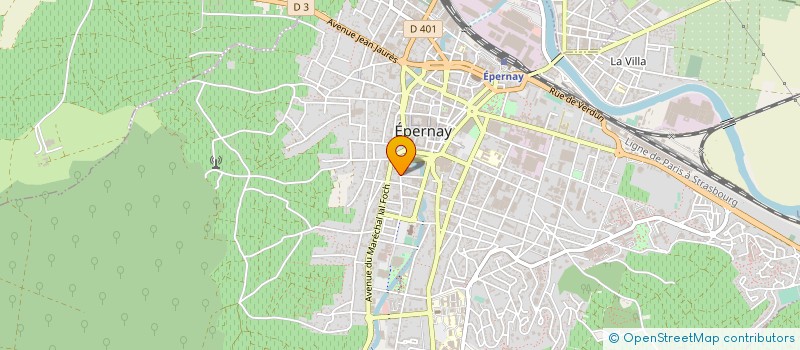 localisation de l'entreprise MADAME LUCIE SOREAU à EPERNAY