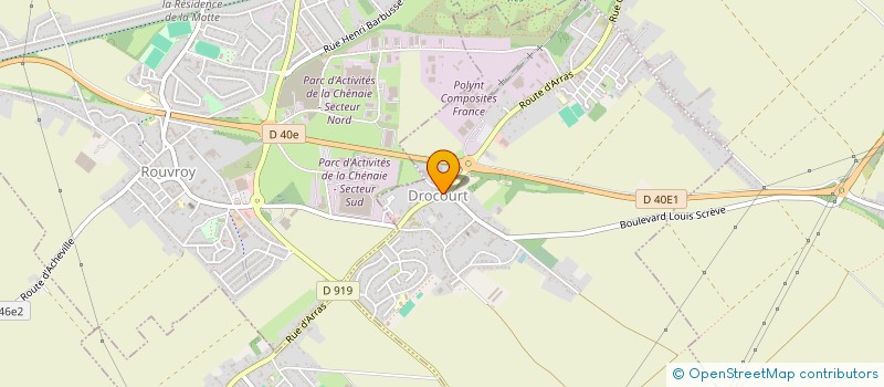 localisation de l'entreprise MADAME LUCIE SORTINO  DROCOURT