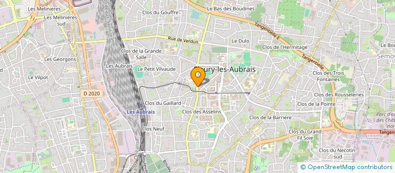 localisation de l'entreprise MADAME LUCIE SOULAT à FLEURY-LES-AUBRAIS