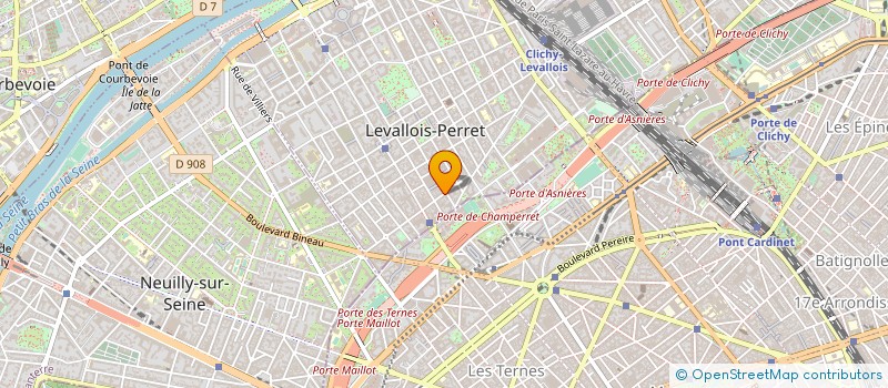 localisation de l'entreprise MADAME LUCIE ST-GES à LEVALLOIS-PERRET