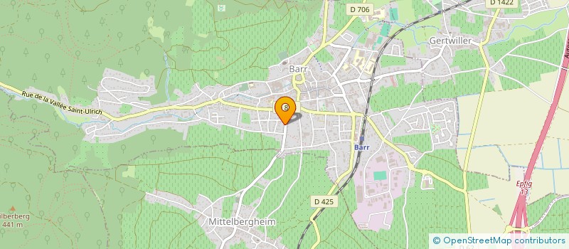 localisation de l'entreprise MADAME LUCIE STIEN  BARR