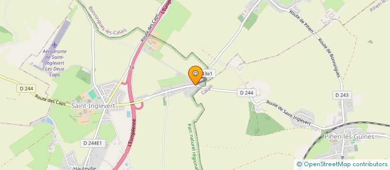 localisation de l'entreprise MADAME LUCIE STIVAL  SAINT-INGLEVERT