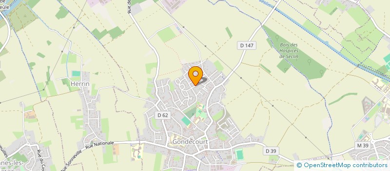 localisation de l'entreprise MADAME LUCIE STRADY  GONDECOURT