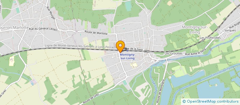 localisation de l'entreprise MADAME LUCIE SZEWCZYK à MONTIGNY-SUR-LOING