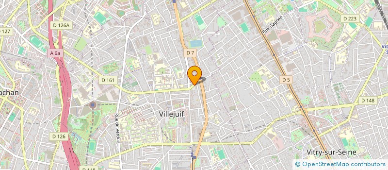 localisation de l'entreprise MADAME LUCIE TAILLEBUIS  VILLEJUIF