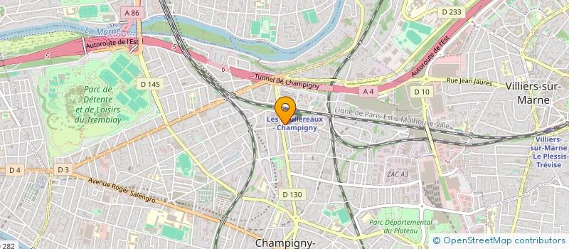 localisation de l'entreprise MADAME LUCIE TALAR à CHAMPIGNY-SUR-MARNE
