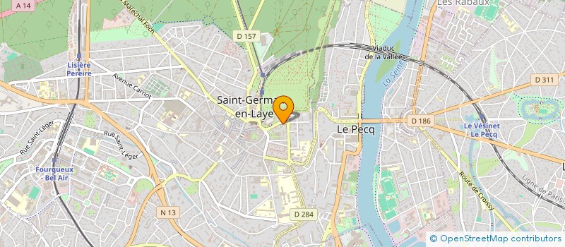 localisation de l'entreprise MADAME LUCIE TAMARELLE  SAINT-GERMAIN-EN-LAYE