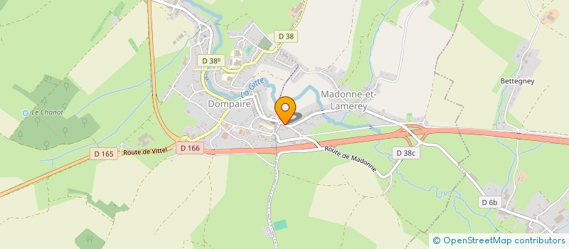 localisation de l'entreprise MADAME LUCIE TARANTOLA  MADONNE-ET-LAMEREY