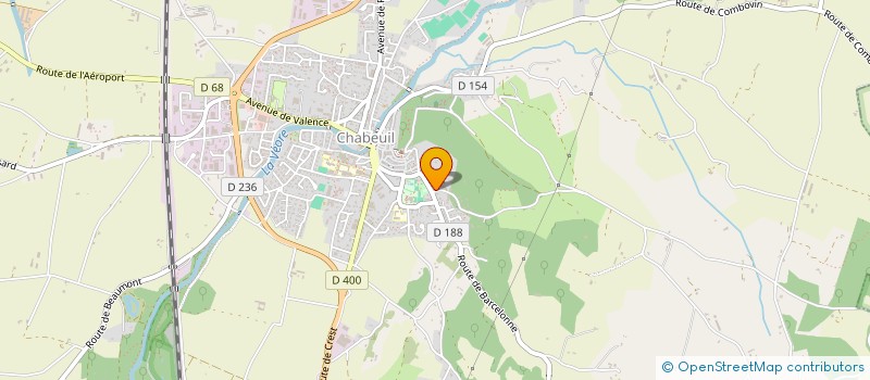 localisation de l'entreprise MADAME LUCIE TARDY à CHABEUIL