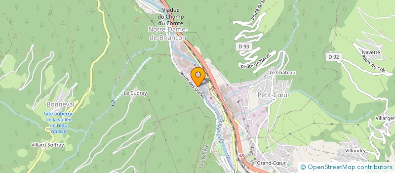 localisation de l'entreprise MADAME LUCIE TARTARAT  LA LECHERE