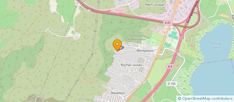 localisation de l'entreprise MADAME LUCIE TAUDOU  NARBONNE