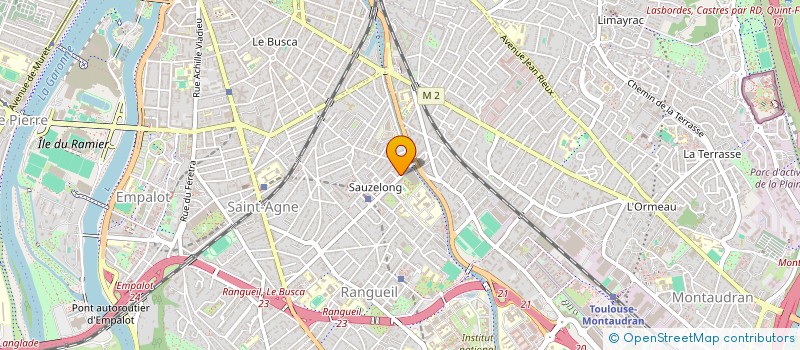 localisation de l'entreprise MADAME LUCIE TERRAL à TOULOUSE
