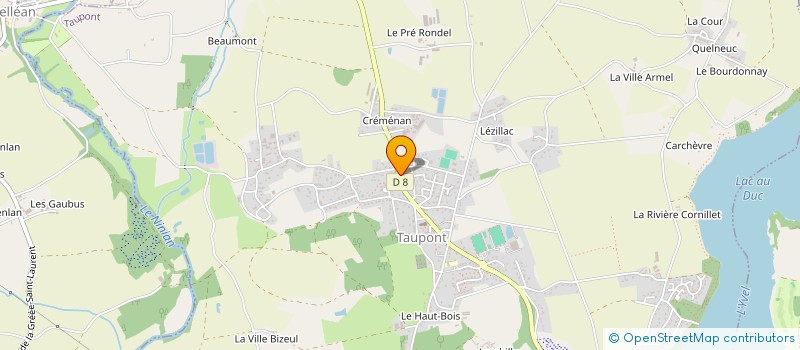 localisation de l'entreprise MADAME LUCIE TERTRAIS  TAUPONT