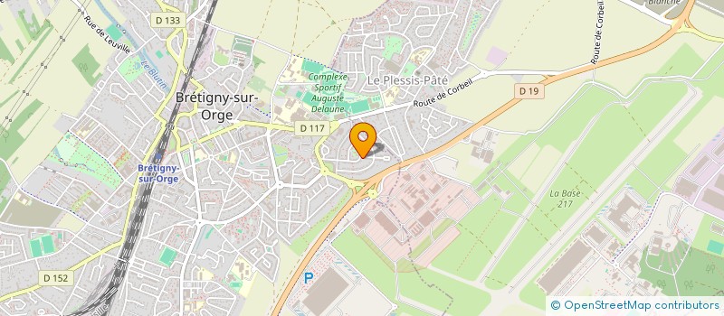 localisation de l'entreprise MADAME LUCIE THIESSE à BRETIGNY-SUR-ORGE