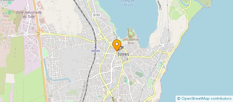 localisation de l'entreprise MADAME LUCIE TOUREL  ISTRES