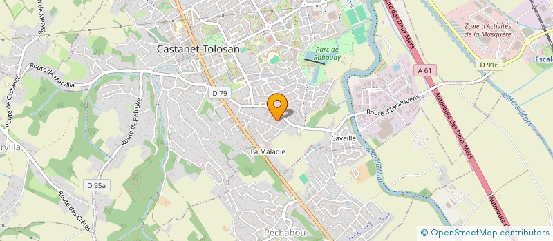 localisation de l'entreprise MADAME LUCIE TOURNIE à CASTANET-TOLOSAN