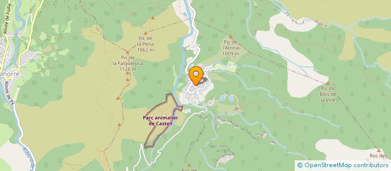 localisation de l'entreprise MADAME LUCIE TOURNIER  CASTEIL