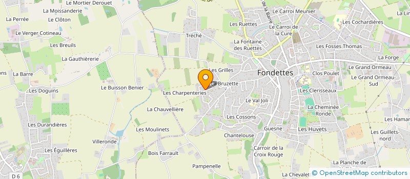 localisation de l'entreprise MADAME LUCIE TOUZALIN à FONDETTES