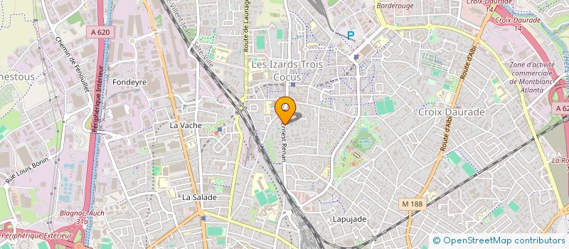 localisation de l'entreprise MADAME LUCIE TURCAUD à TOULOUSE