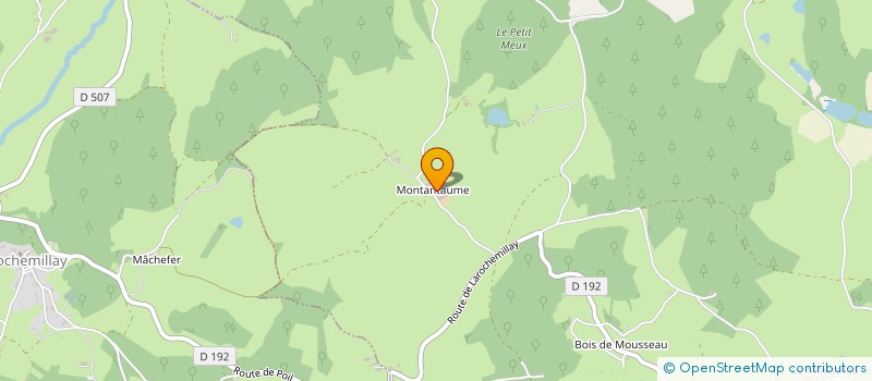 localisation de l'entreprise MADAME LUCIE URBAIN à POIL