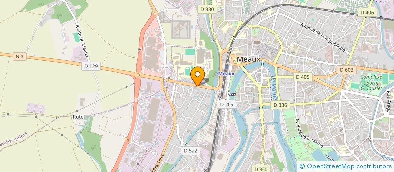 localisation de l'entreprise MADAME LUCIE VALLE  VILLENOY