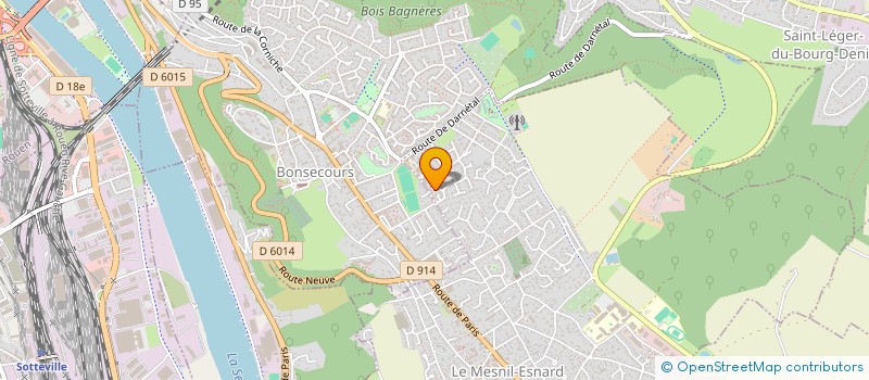 localisation de l'entreprise MADAME LUCIE VALLOIS  LE MESNIL-ESNARD